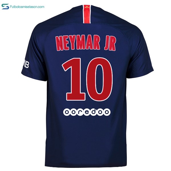 Camiseta Paris Saint Germain 1ª Neymar JR 2018/19 Azul